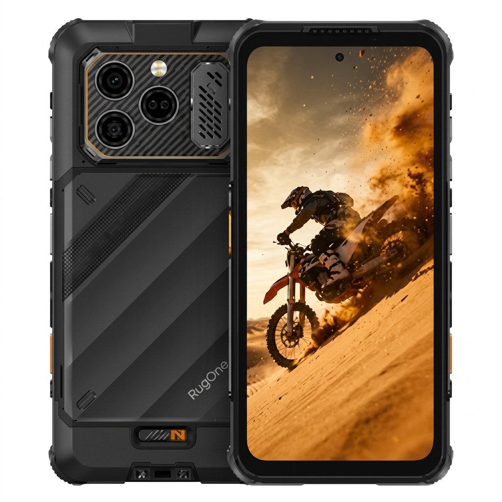 Smartphone Ulefone RugOne Xever 8 128GB 8GB RAM Dual SIM NFC Tela 6.5" - Preto