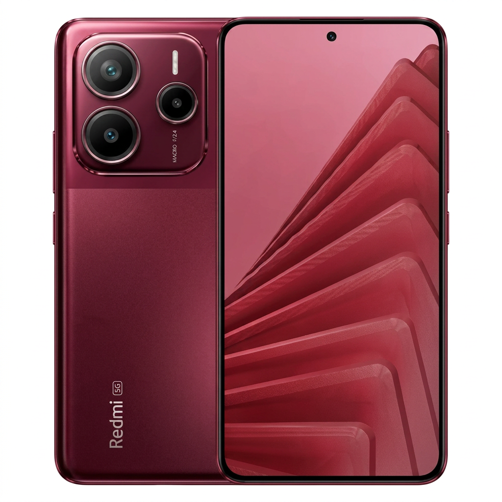 Smartphone Xiaomi Redmi Note 14 5G 256GB 8GB RAM Dual SIM Tela 6.67" Índia - Bordô