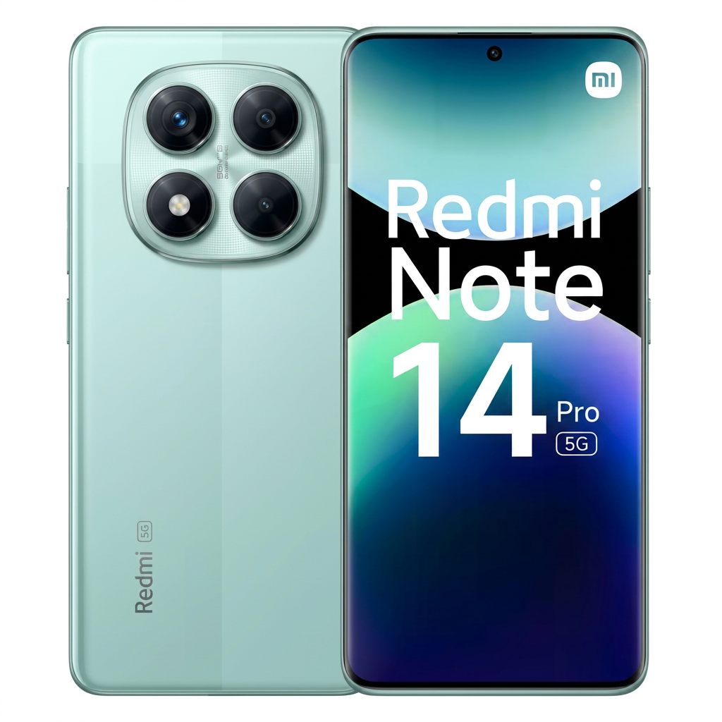 Smartphone Xiaomi Redmi Note 14 Pro 5G Global 512GB 12GB RAM Dual SIM Tela 6.67" - Verde
