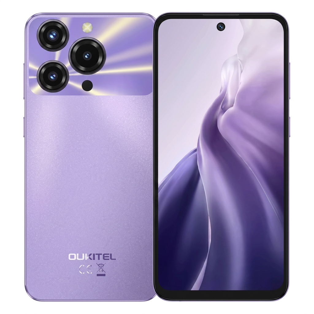 Smartphone Oukitel C69 512GB 8GB RAM Dual SIM Tela 6.72" - Roxo