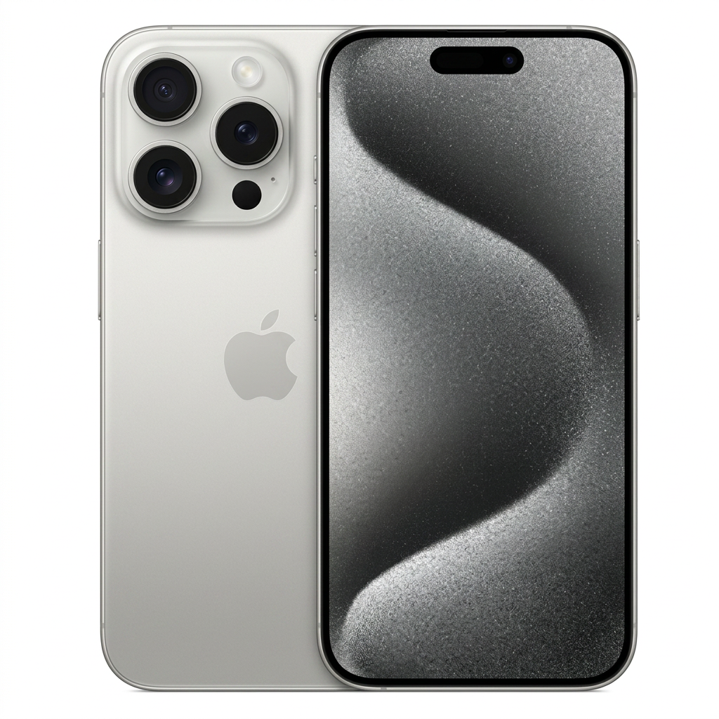 Apple iPhone 15 Pro *CPO* A2848 LL 256GB 8GB RAM Tela 6.1" - Branco Titânio