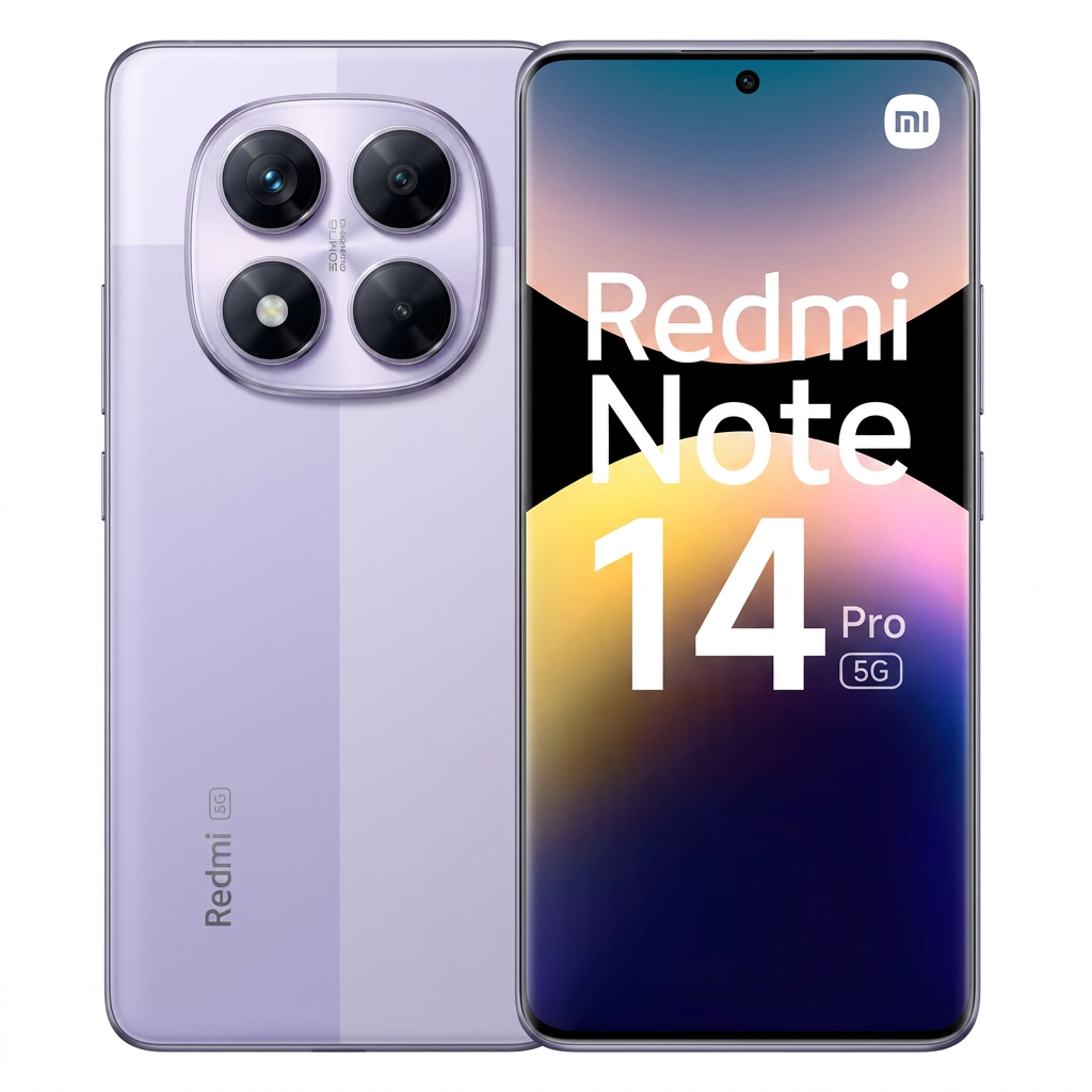 Smartphone Xiaomi Redmi Note 14 Pro 5G Global 512GB 12GB RAM Dual SIM Tela 6.67" - Roxo