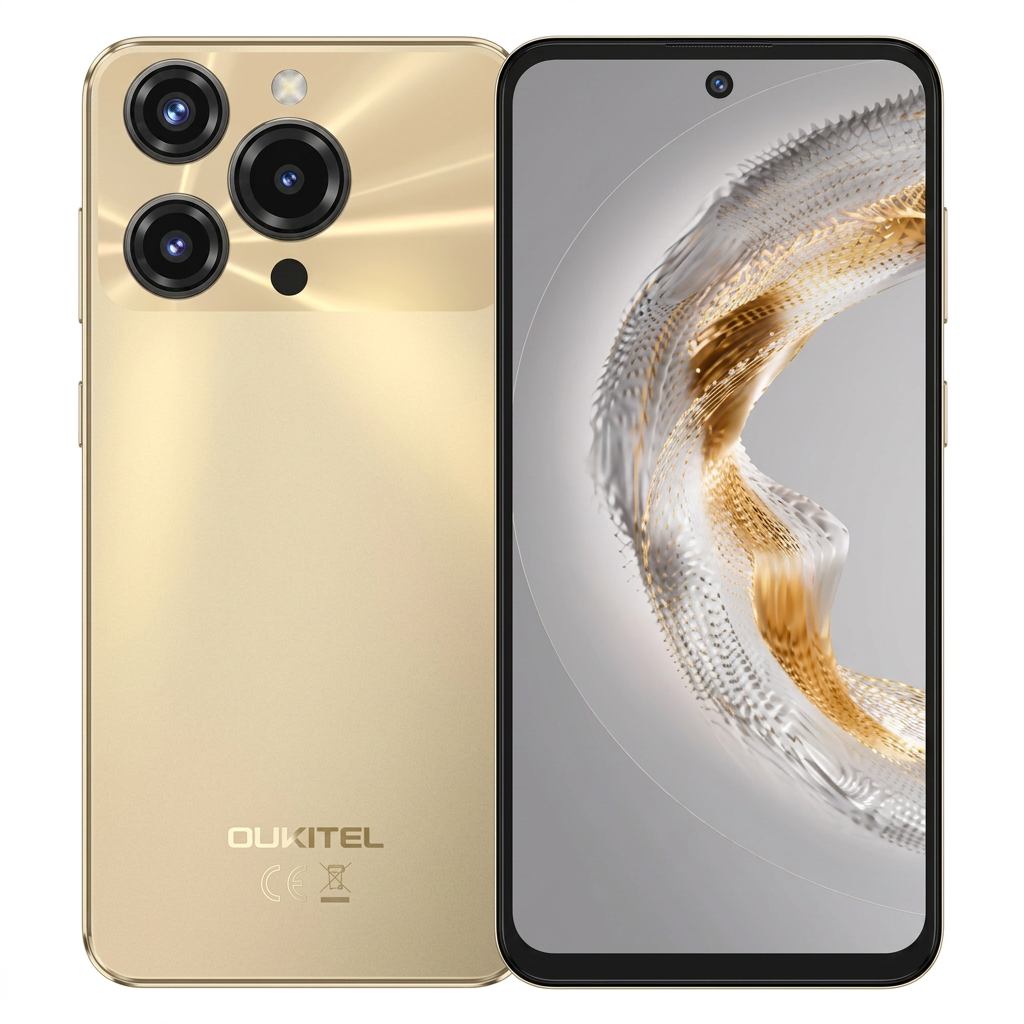Smartphone Oukitel C69 512GB 8GB RAM Dual SIM Tela 6.72" - Dourado