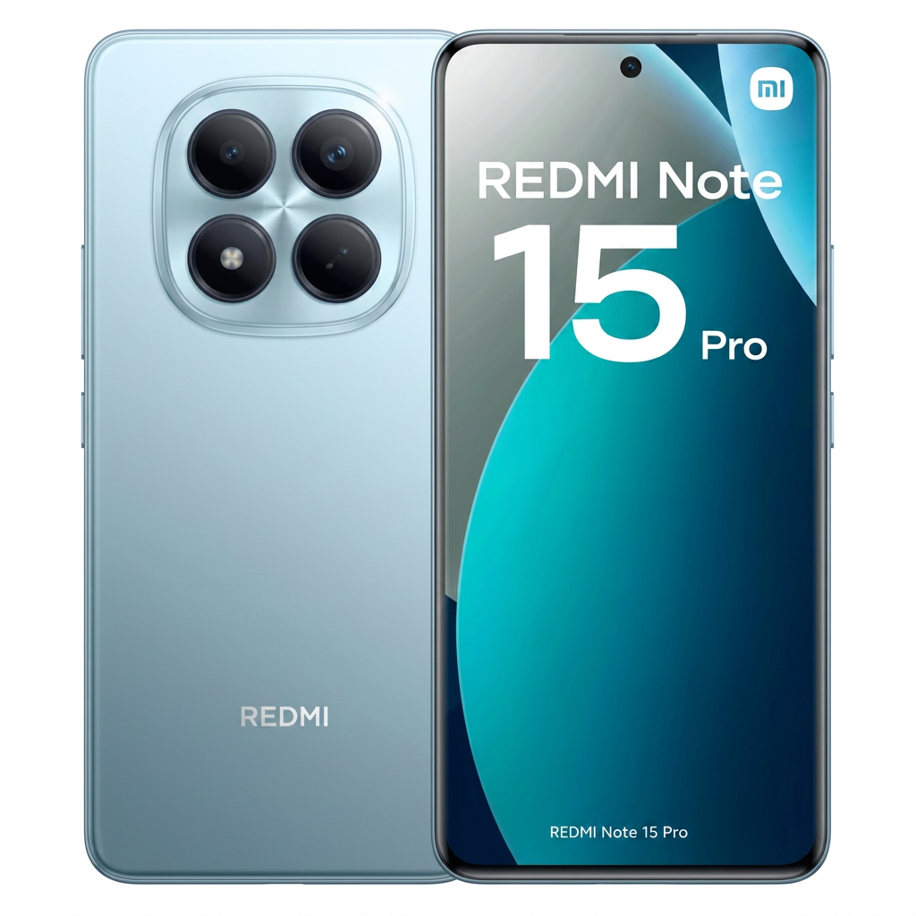 Smartphone Xiaomi Redmi Note 15 Pro 4G Global 256GB 8GB RAM Dual SIM Tela 6.77" - Azul