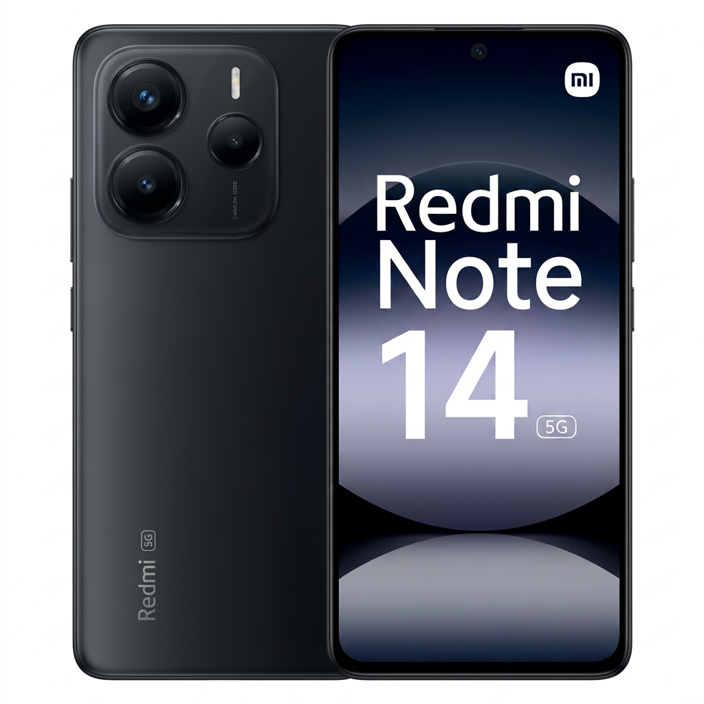 Smartphone Xiaomi Redmi Note 14 5G 256GB 8GB RAM Dual SIM Tela 6.67" Índia - Preto