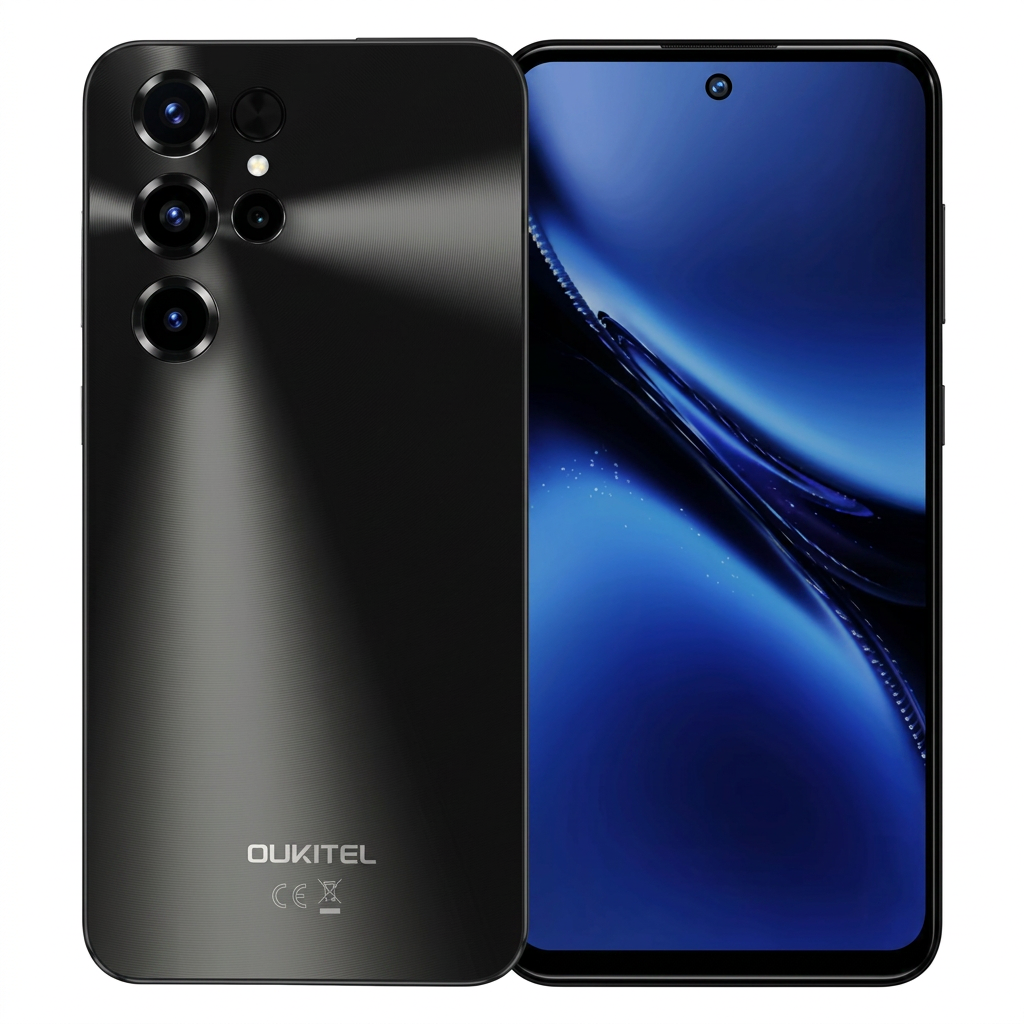 Smartphone Oukitel C68 512GB 8GB RAM Dual SIM Tela 6.72" - Cinza