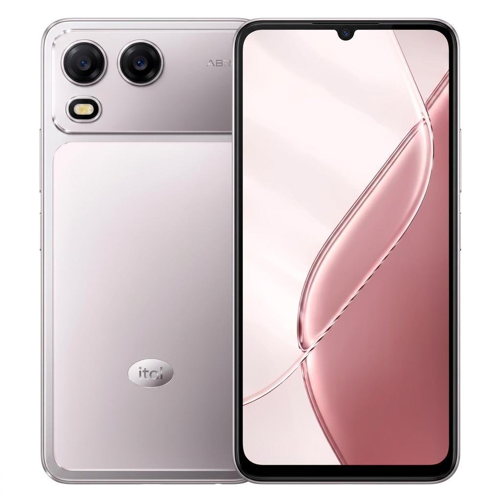 Smartphone itel A200 A675L 128GB 3GB RAM Dual SIM Tela 6.75" - Titânio (Anatel)