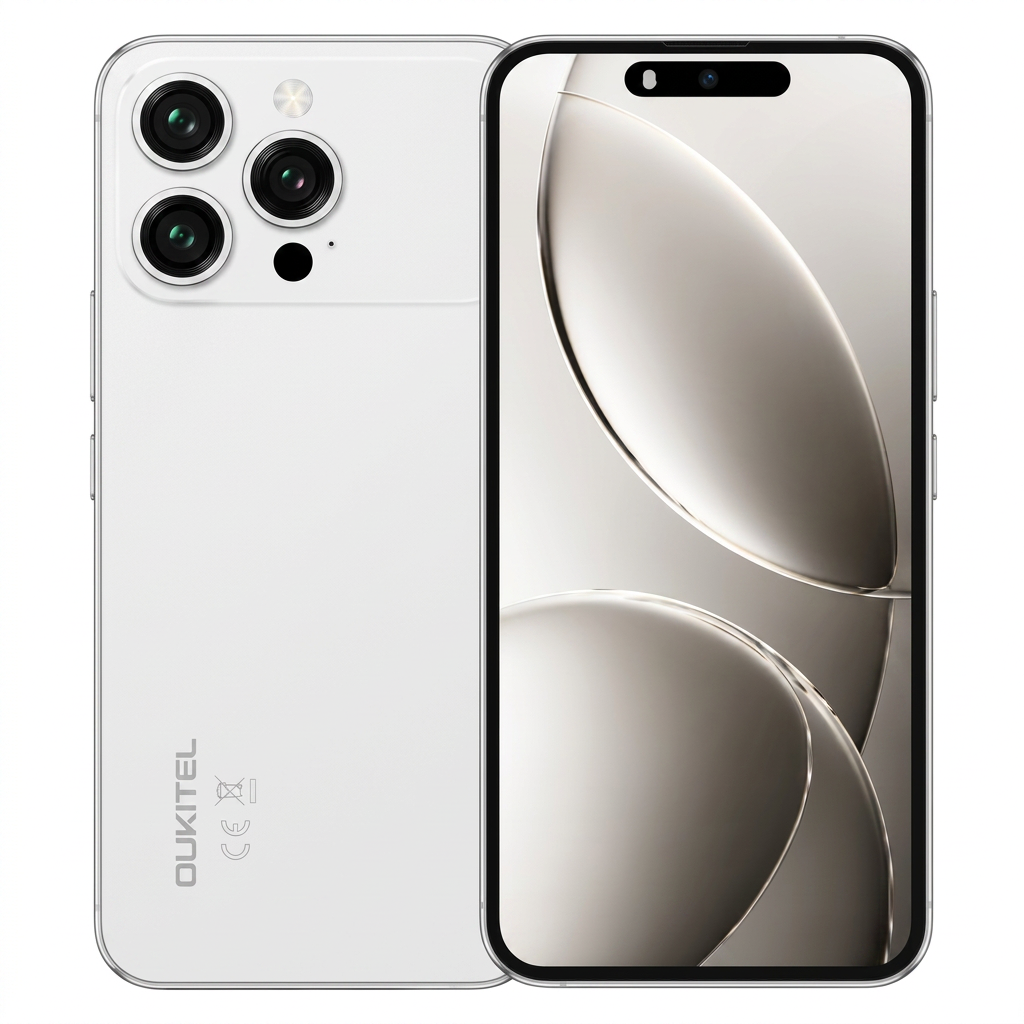 Smartphone Oukitel P1 Pro 256GB 4GB RAM Dual SIM Tela 6.7" - Prata